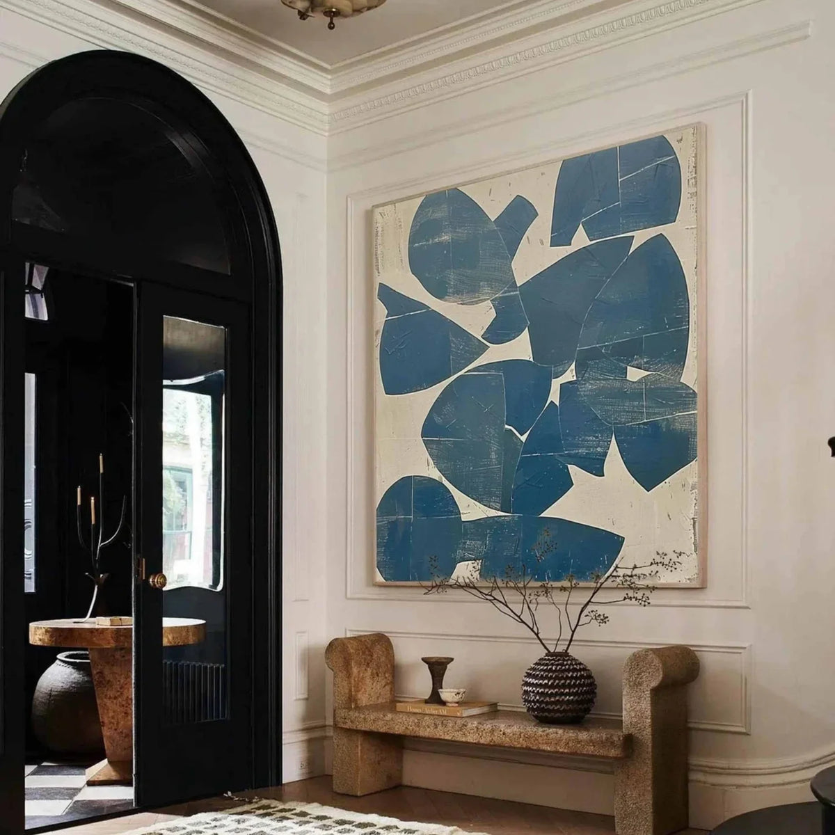 Abstract Textured Painting