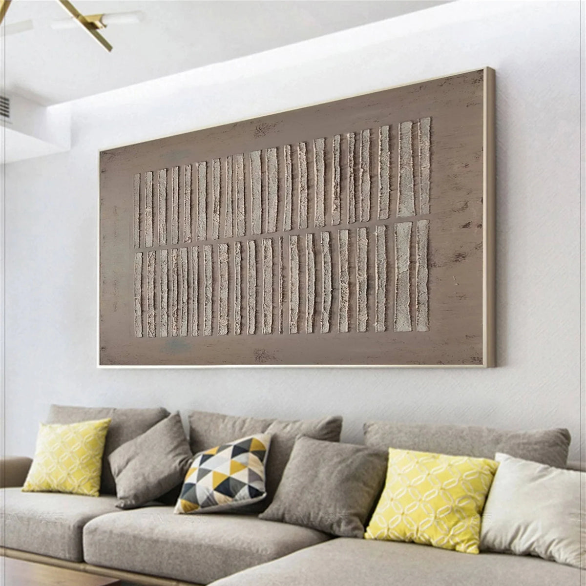 Soft Abstract Serenity Canvas Artwork