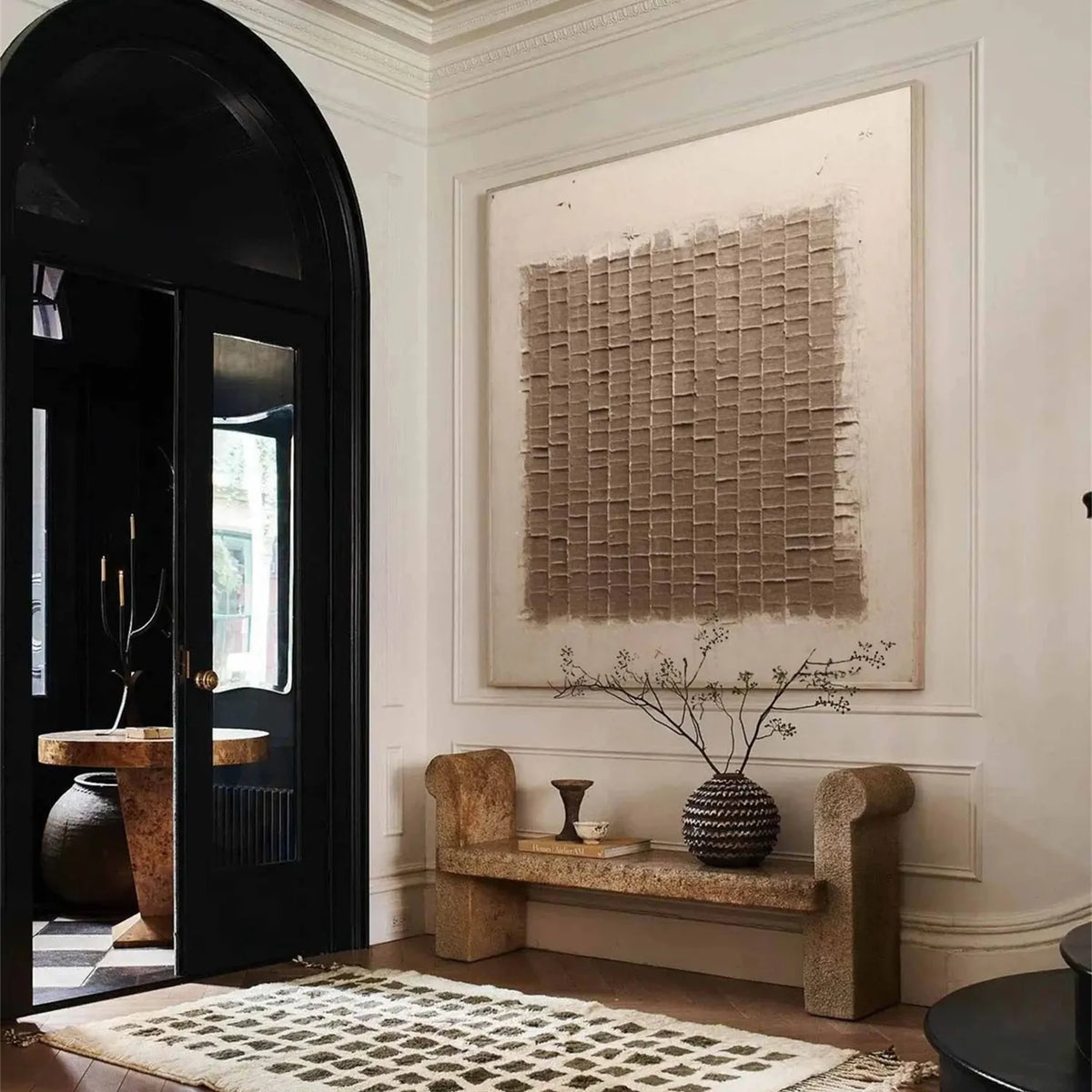 Peaceful Abstract Harmony Canvas Painting