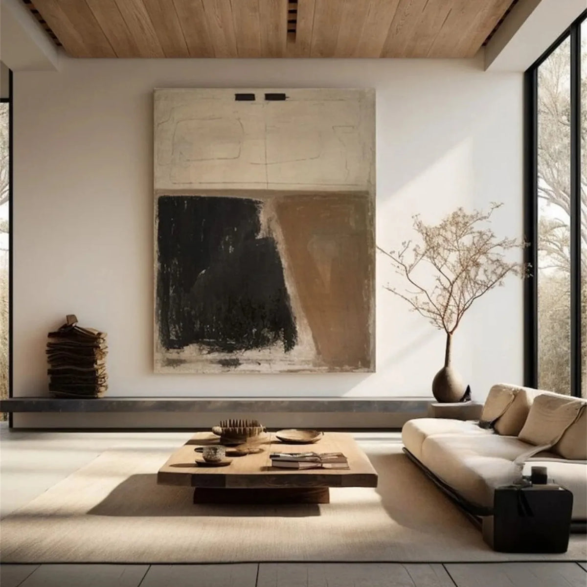 Stylish Abstract Canvas Painting