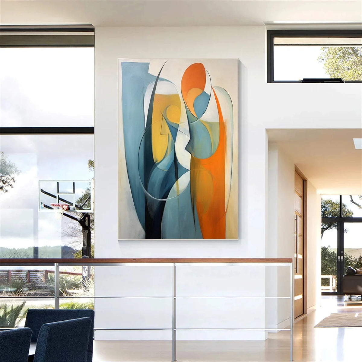 Minimalist Contemporary Abstract Wall Canvas