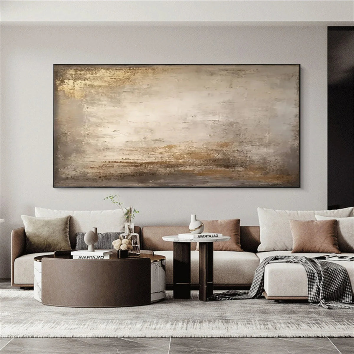 Vibrant Modern Abstract Painting