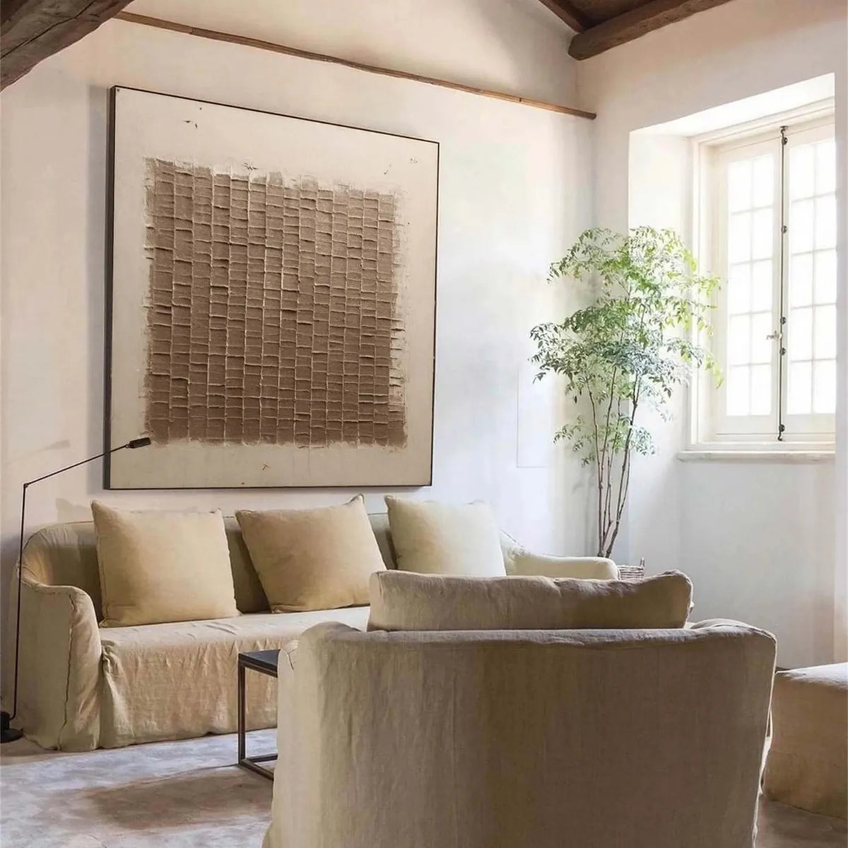 Peaceful Abstract Harmony Canvas Painting