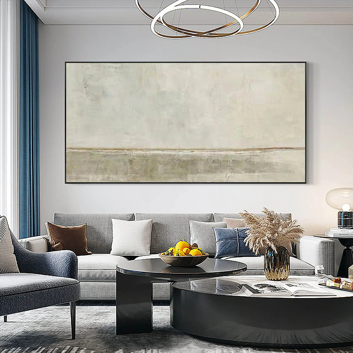 Abstract Landscape-Themed Wall Canvas Art