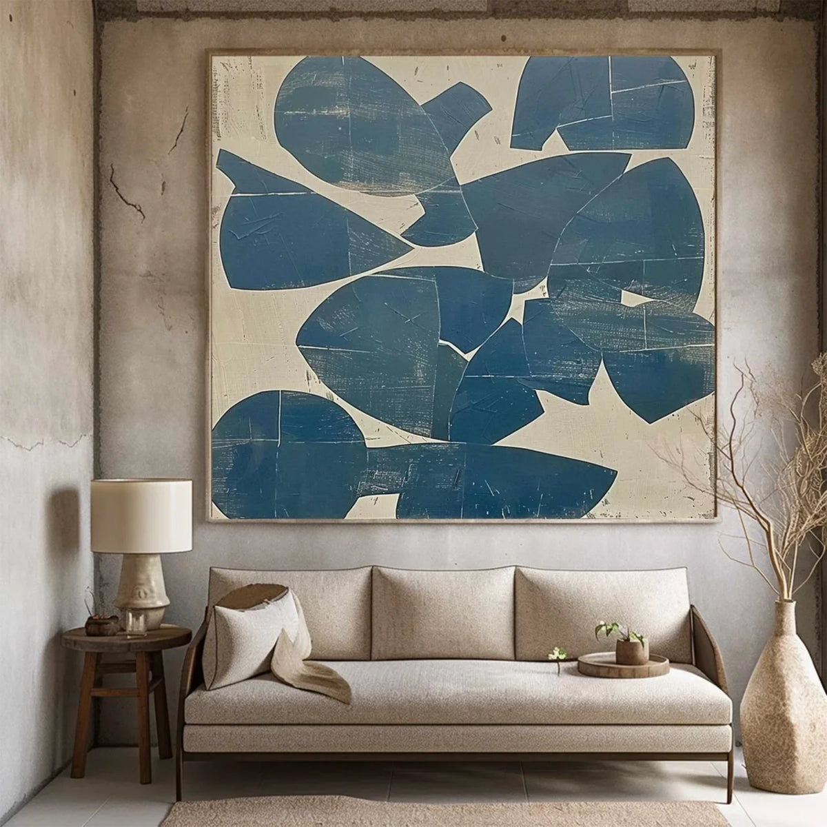 Abstract Textured Painting