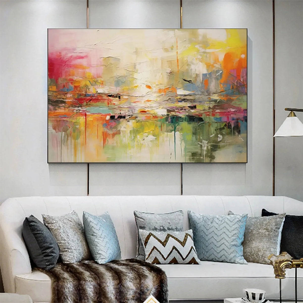 Contemporary Abstract Canvas Artwork