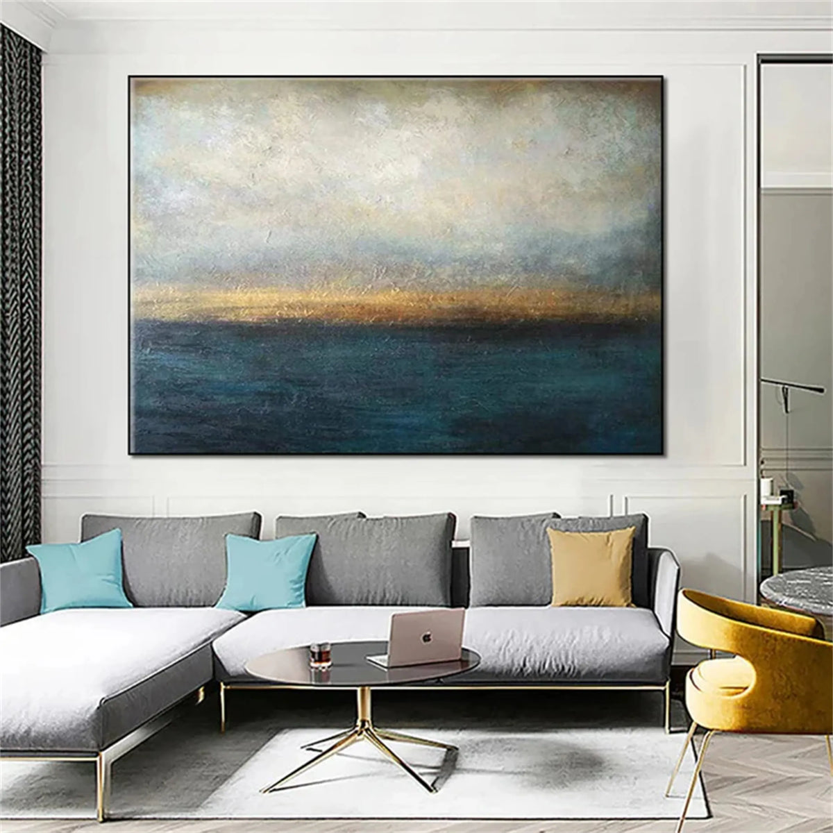 Modern Abstract Canvas Painting