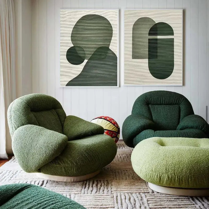 Set of 2 Abstract Calm-Inspired Artworks