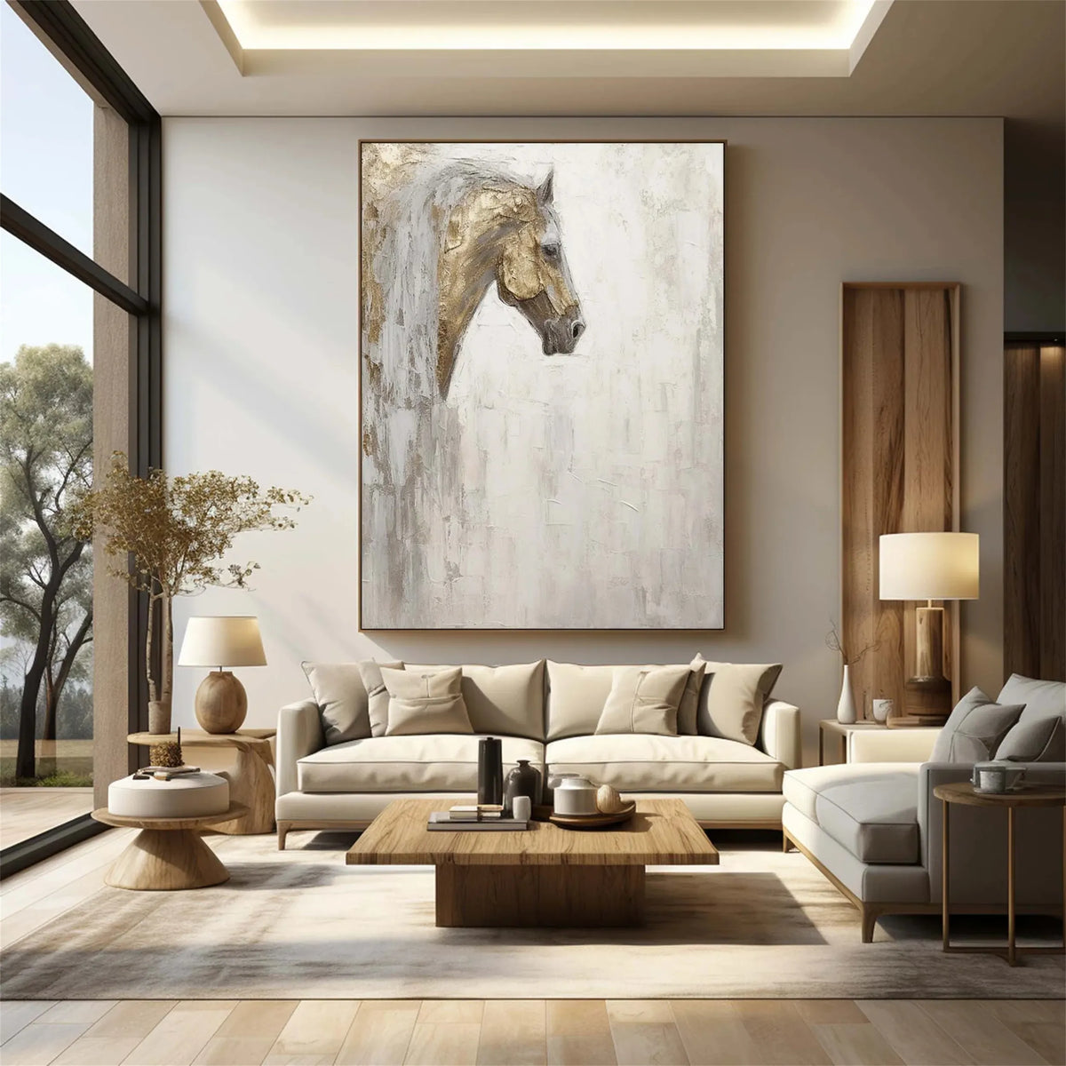 Calm Abstract Art Painting