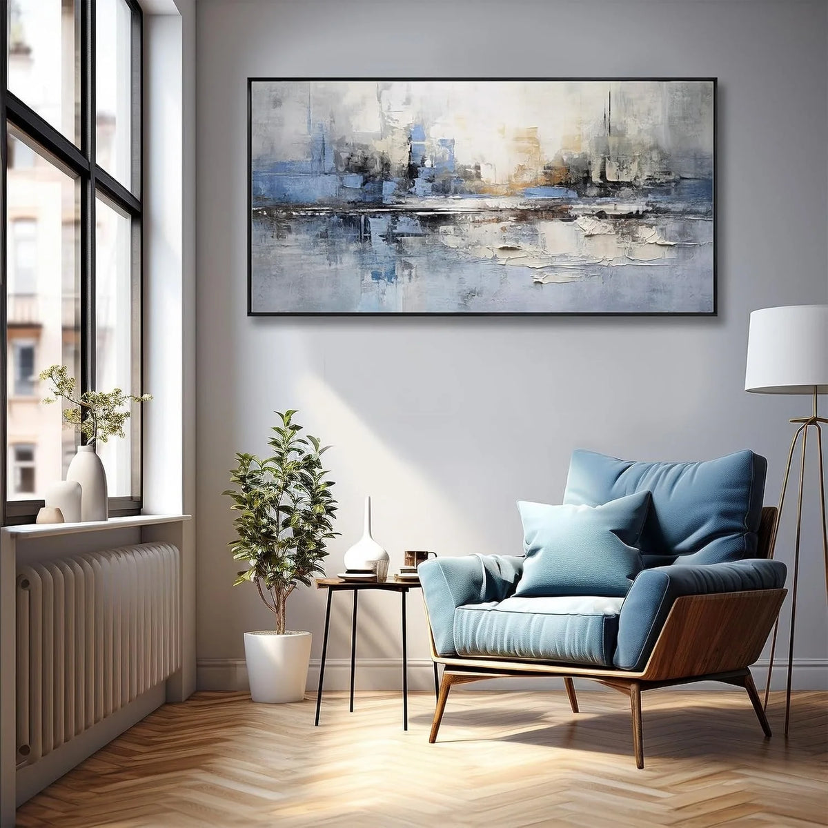 Expressive Abstract Modern Wall Canvas