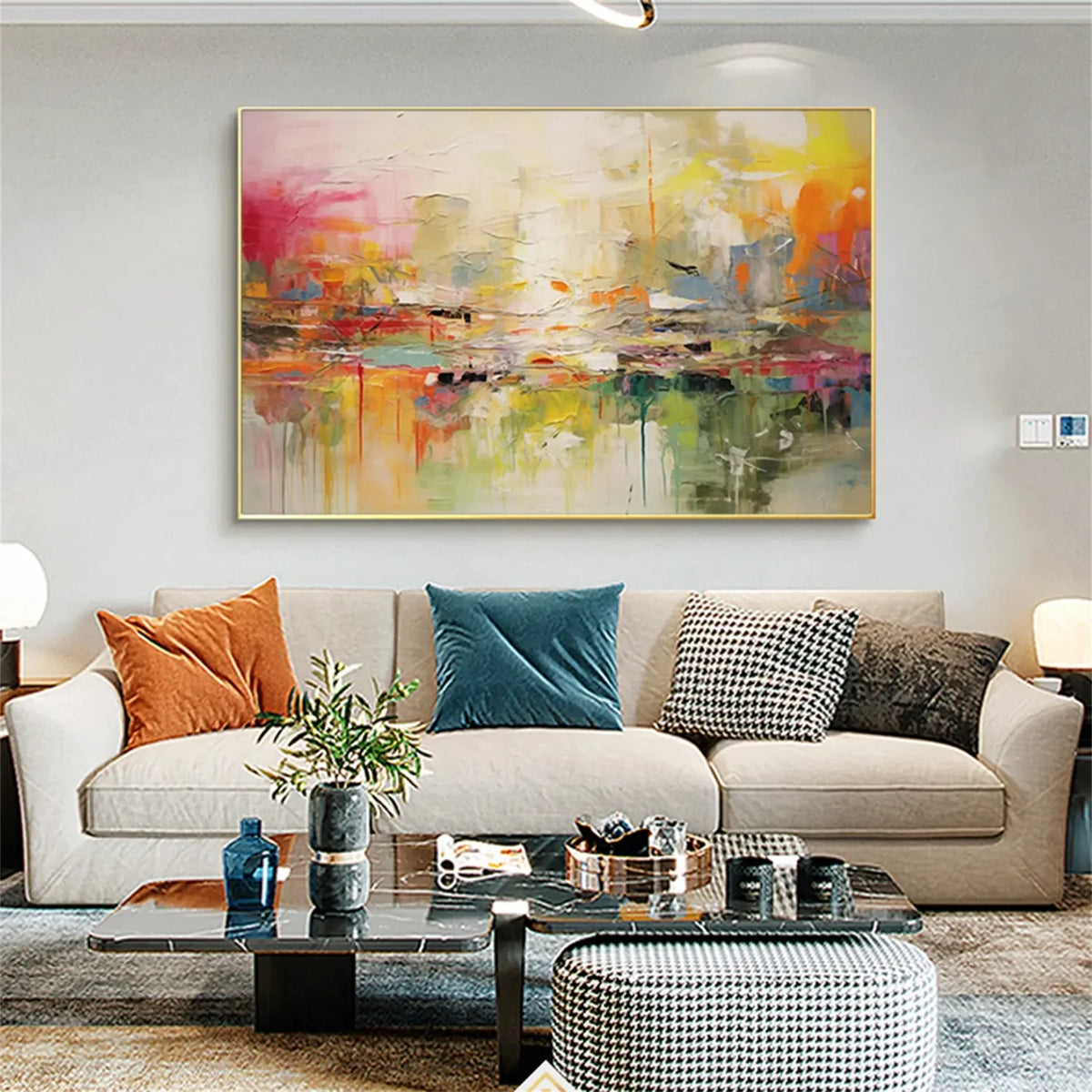Contemporary Abstract Canvas Artwork