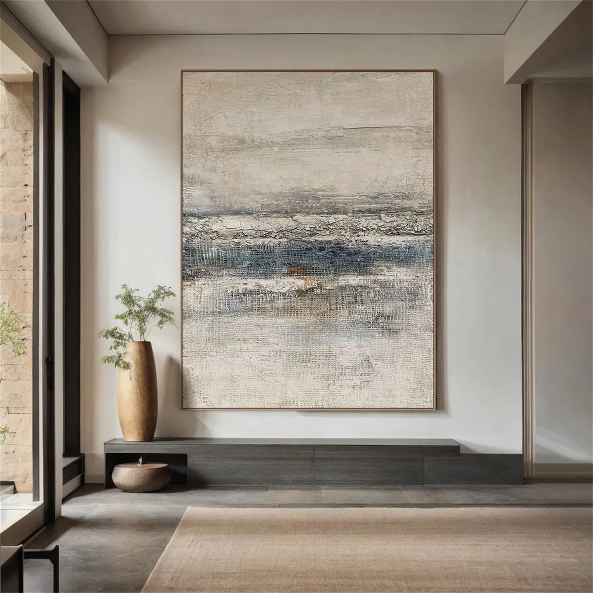 Modern Abstract Expressionist Canvas Painting