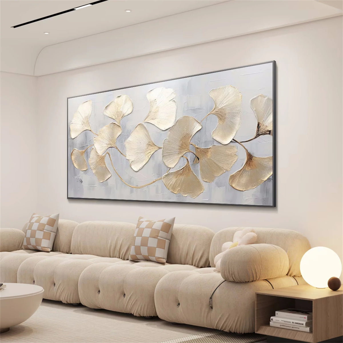 Floral and Tree-Themed Canvas Artwork