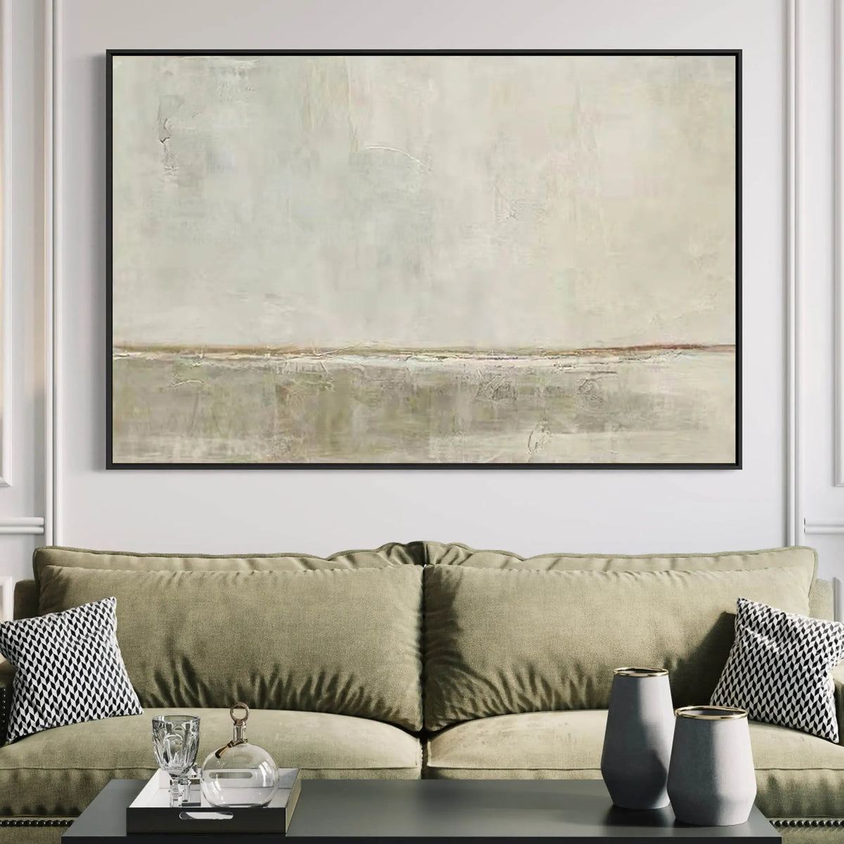 Abstract Landscape-Themed Wall Canvas Art
