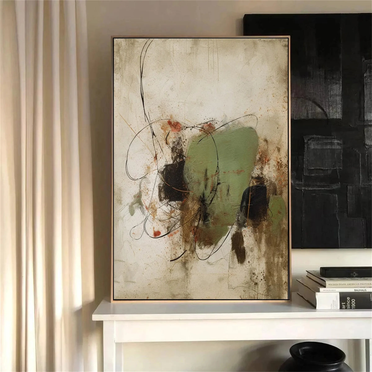 Modern Abstract Expression Canvas Painting