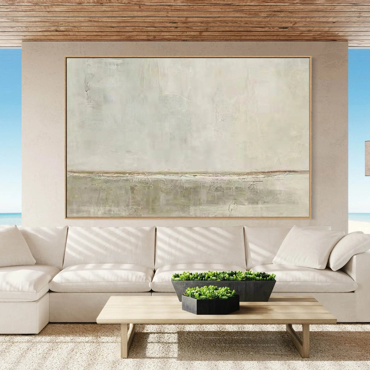 Abstract Landscape-Themed Wall Canvas Art