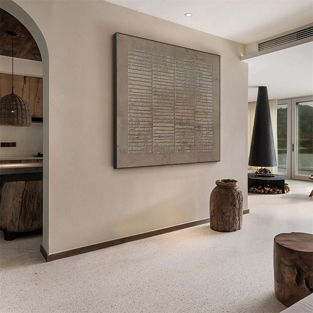 Peaceful Abstract Art Painting