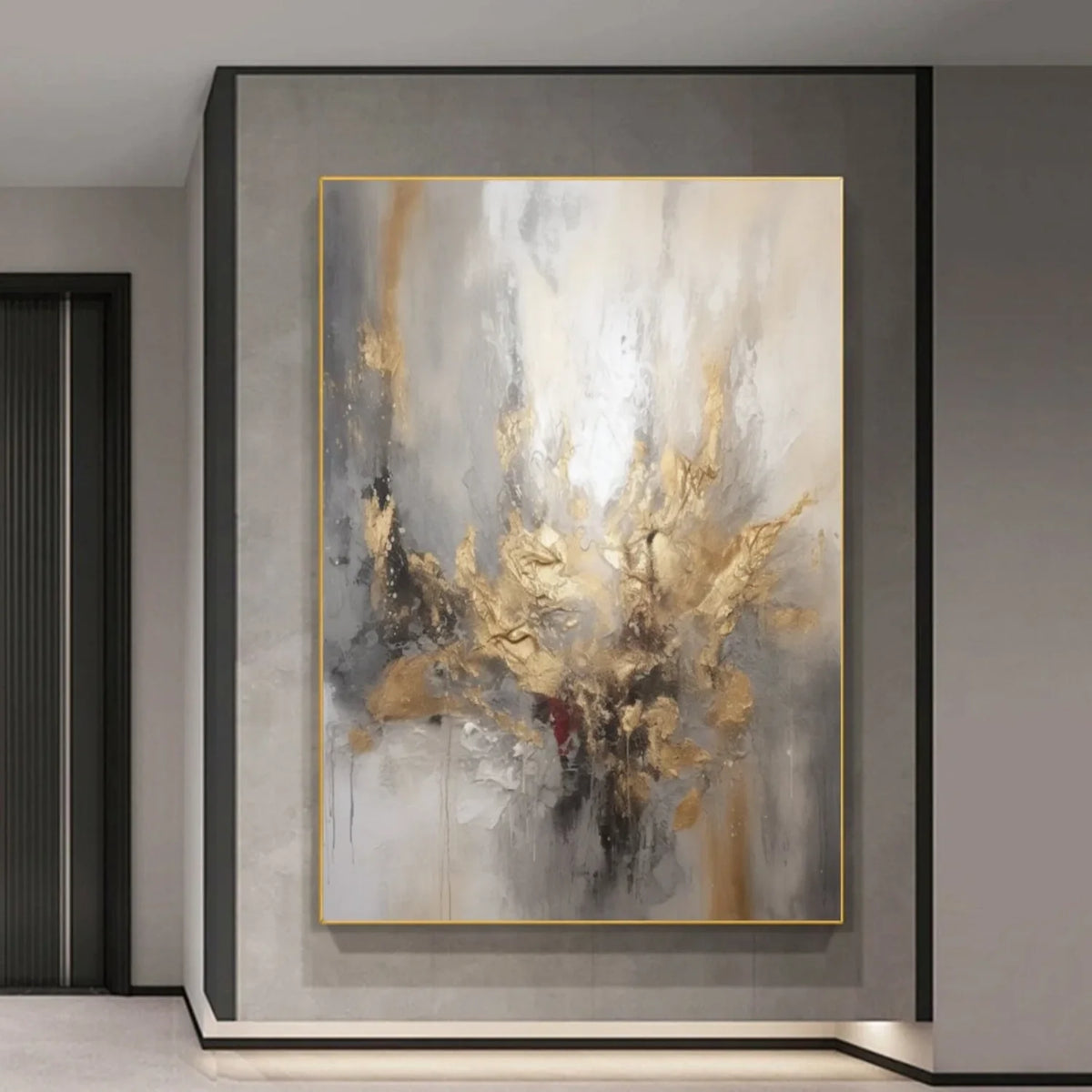 Expressive Modern Abstract Painting