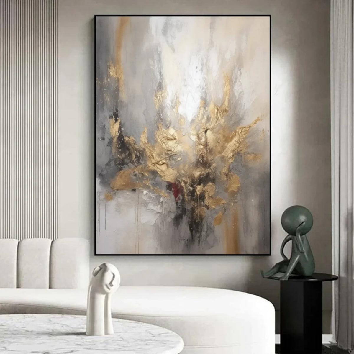 Expressive Modern Abstract Painting