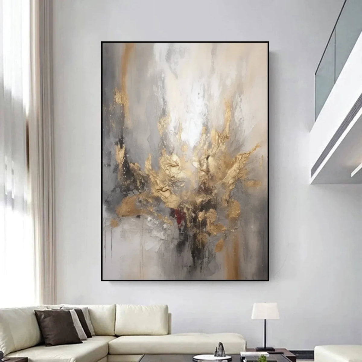 Expressive Modern Abstract Painting