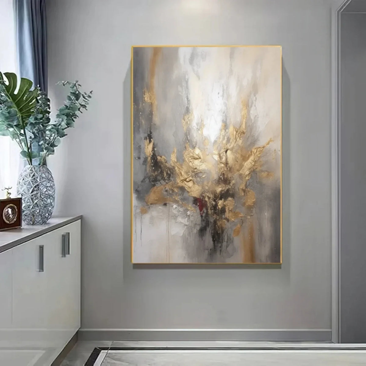 Expressive Modern Abstract Painting
