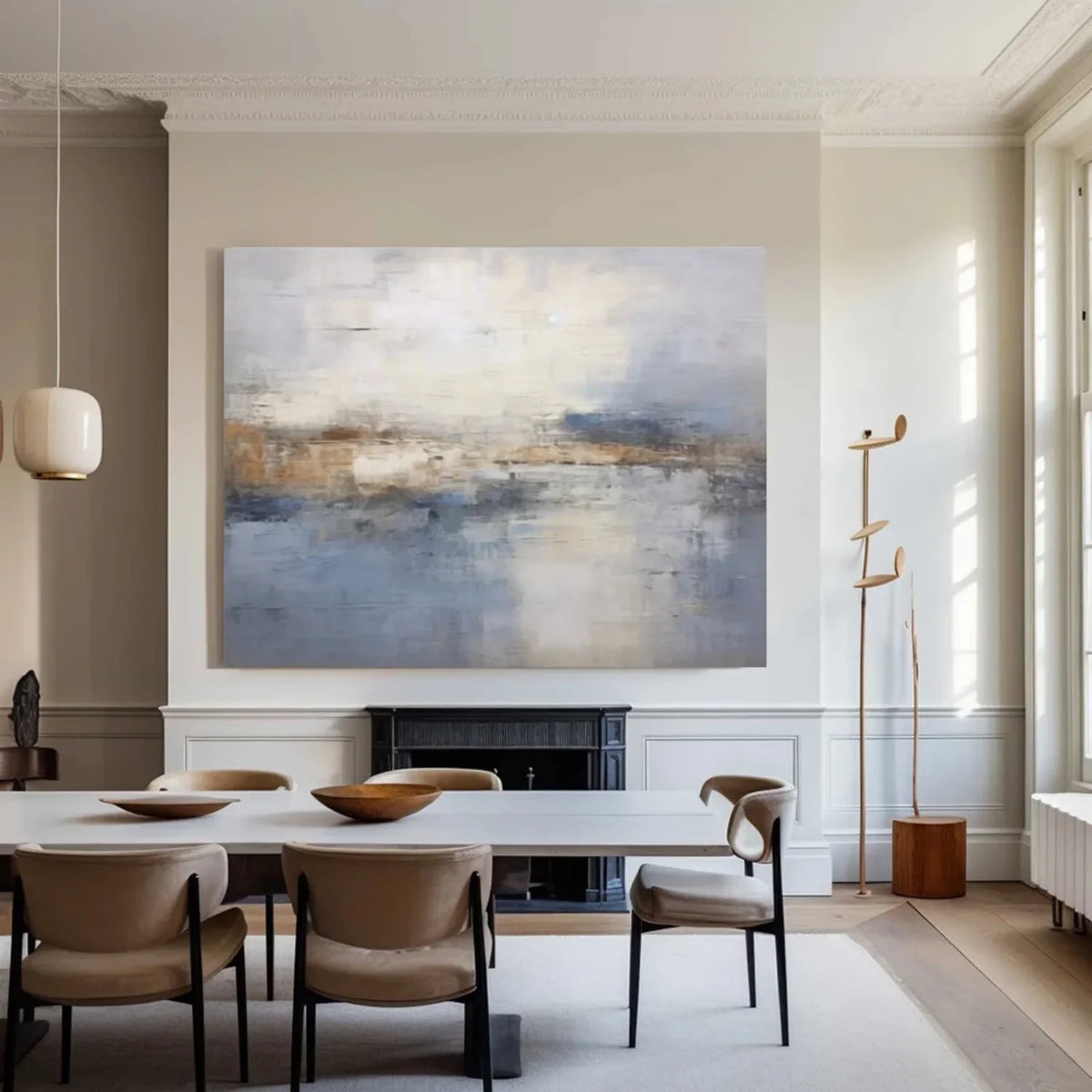 Tranquil Abstract Harmony Canvas Painting