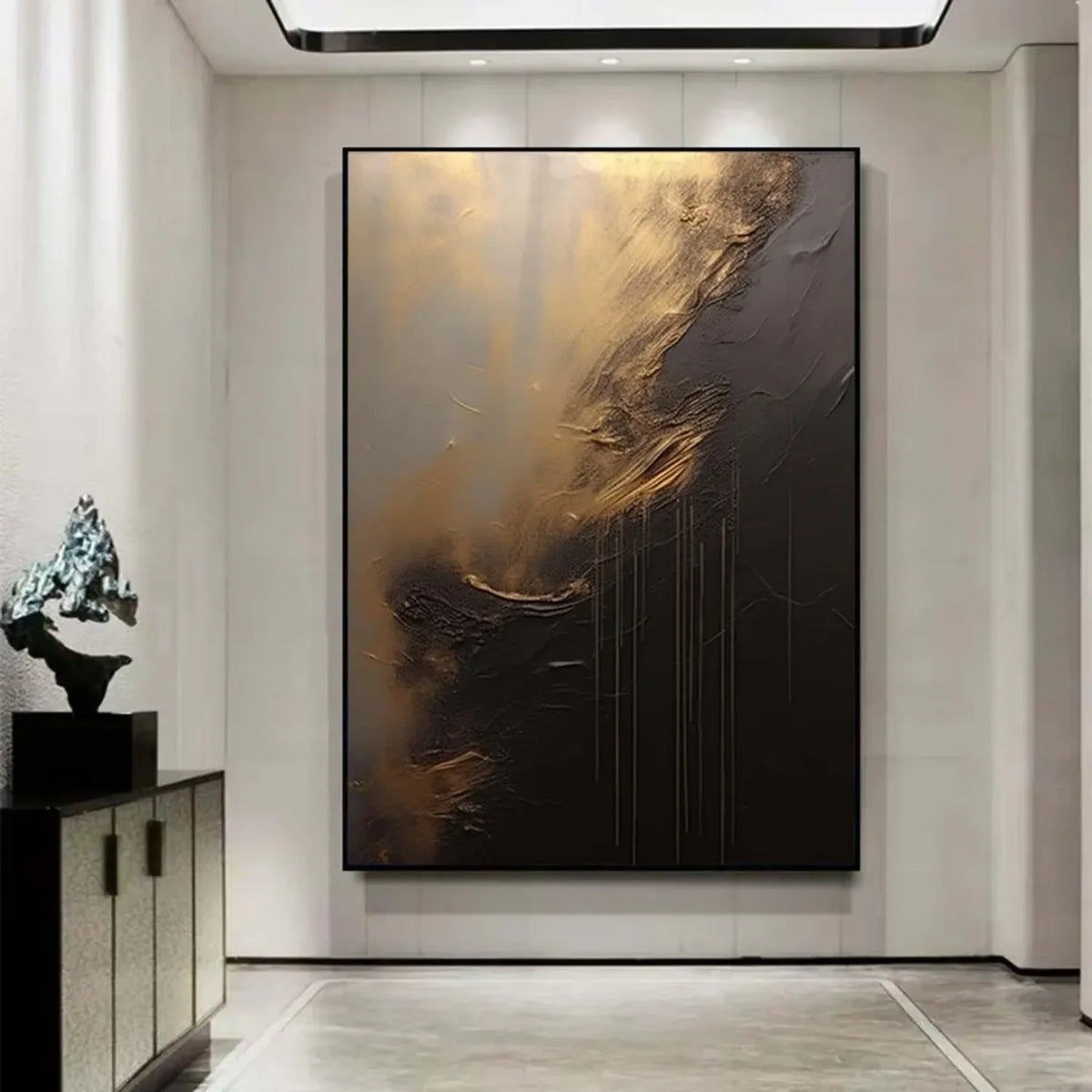 Textured Modern Abstract Canvas Wall Art