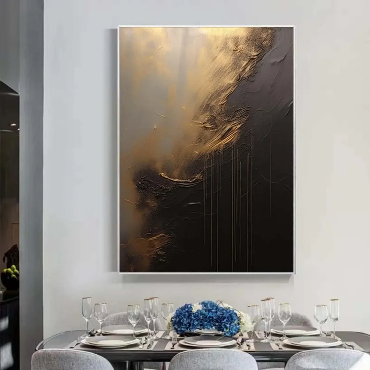 Textured Modern Abstract Canvas Wall Art