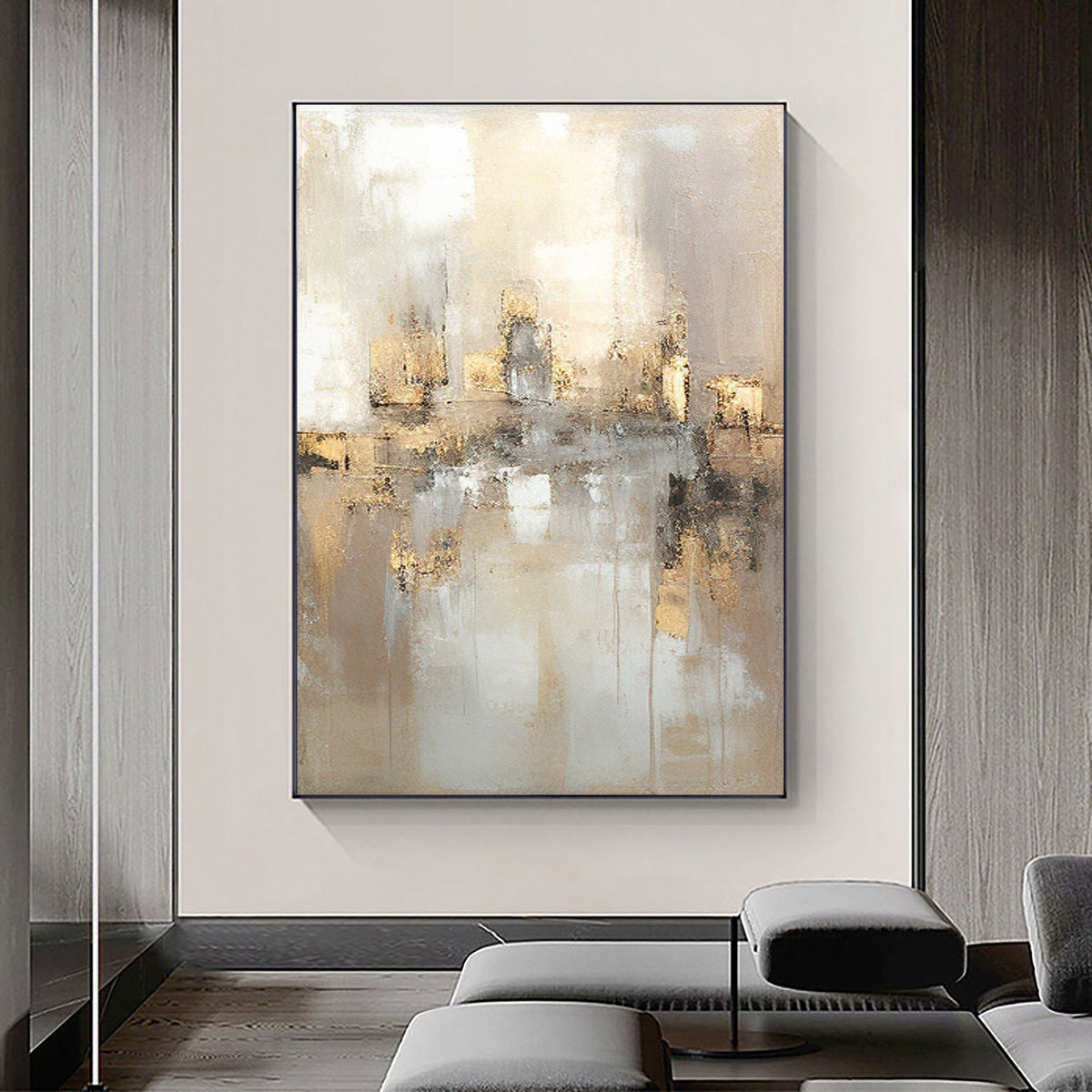 Contemporary Abstract Expression Canvas Painting