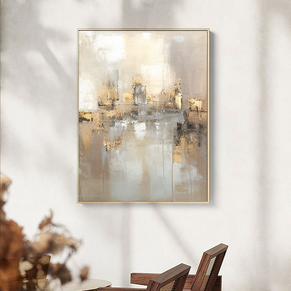 Contemporary Abstract Expression Canvas Painting