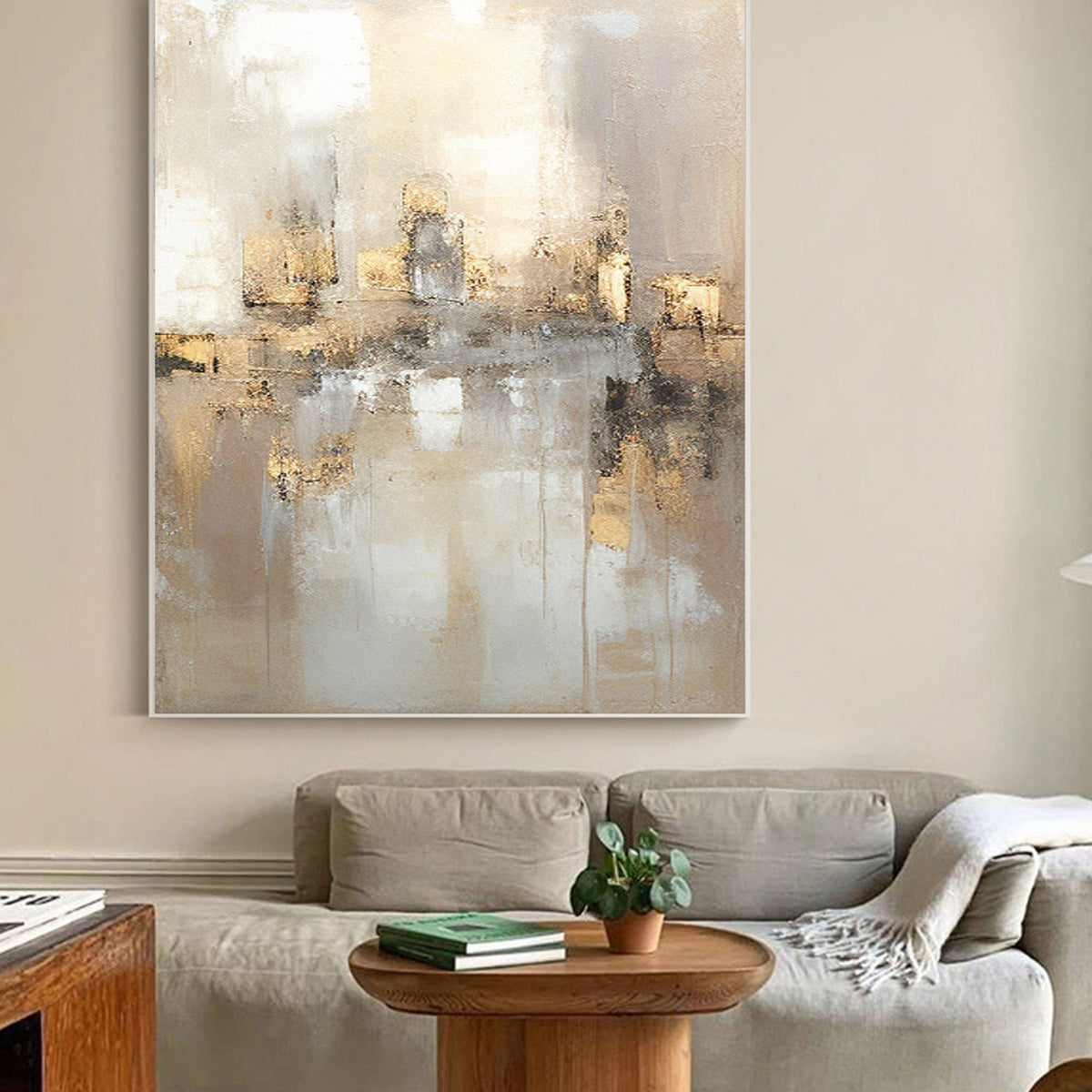 Contemporary Abstract Expression Canvas Painting