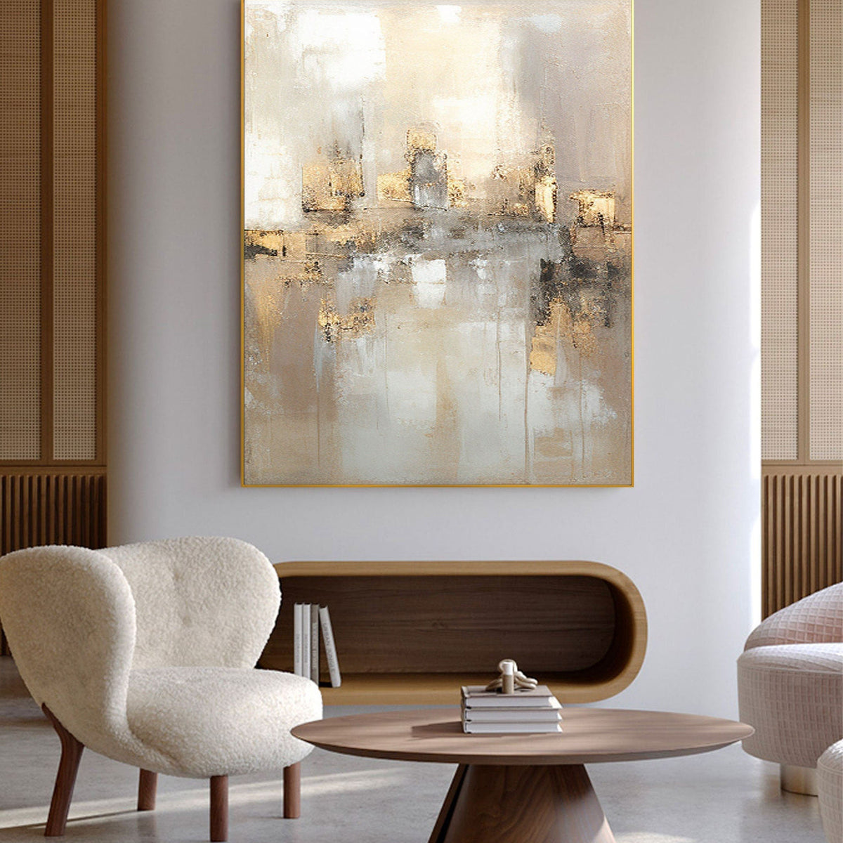 Contemporary Abstract Expression Canvas Painting