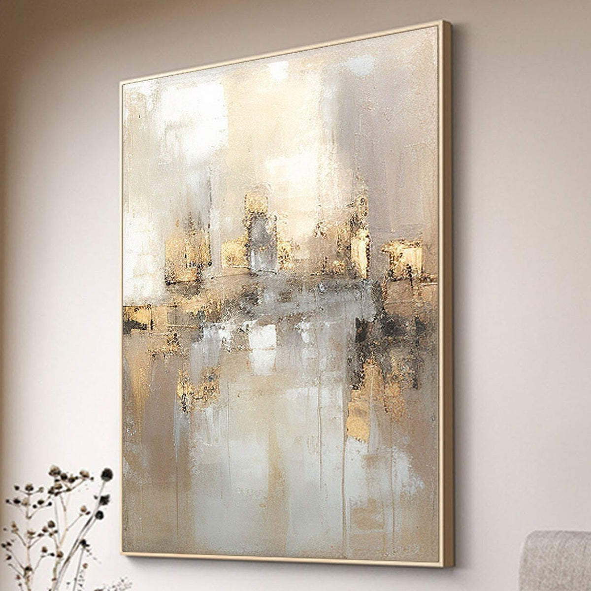 Contemporary Abstract Expression Canvas Painting